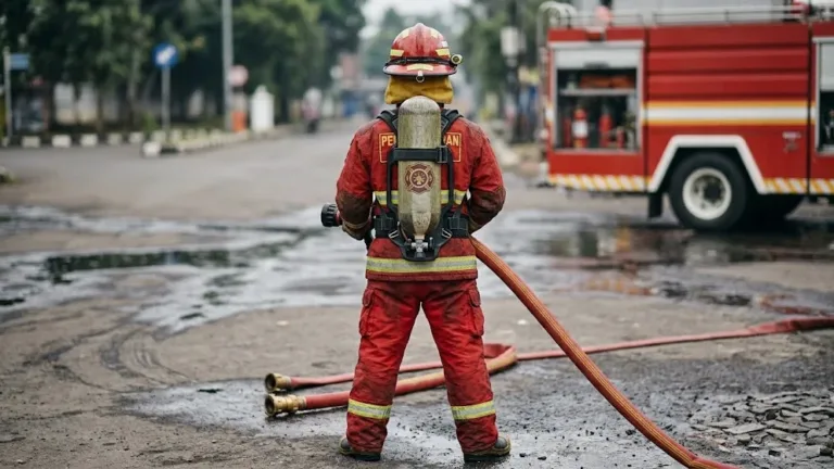 Kebakaran TPS Plosojenar Pati Berlangsung Dua Hari, Asap Ganggu Warga
