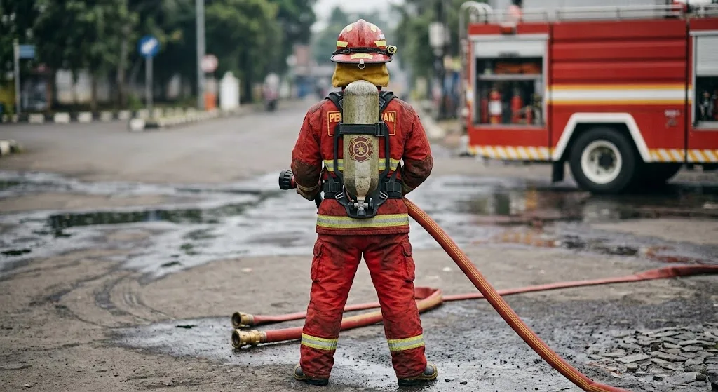 Kebakaran TPS Plosojenar Pati Berlangsung Dua Hari, Asap Ganggu Warga : Berita Sindikasi