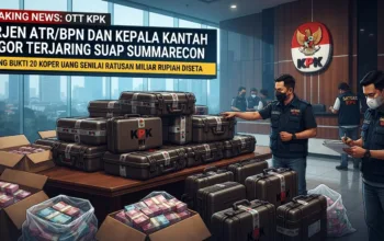 OTT KPK ATR/BPN: 17 Orang Diamankan di Bogor
