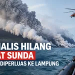 5 Jurnalis Hilang di Selat Sunda, Pencarian Area Diperluas