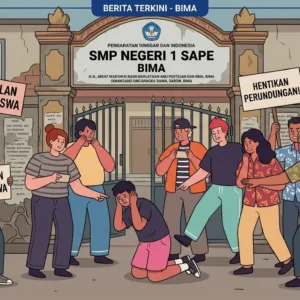 Kericuhan SMPN 1 Sape Dipicu Bullying,  Protes Pemulangan 4 Siswa