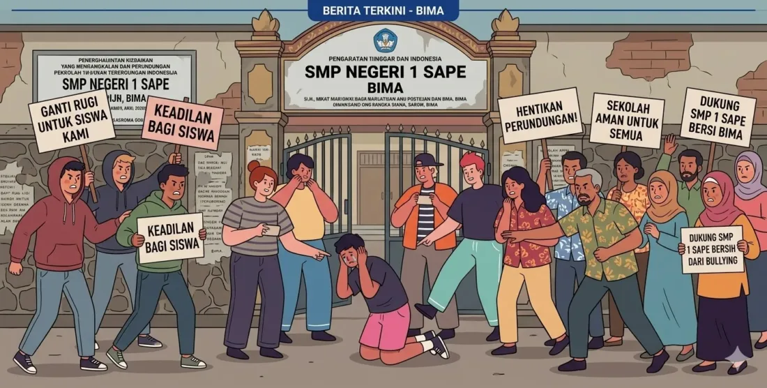 Kericuhan SMPN 1 Sape Dipicu Bullying