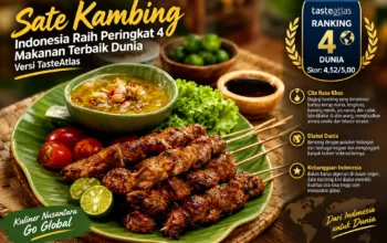 Sate Kambing Indonesia Peringkat 4 Makanan Terbaik Dunia