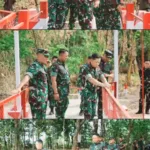 Kasdam XIV/Hasanuddin Tinjau Jembatan Perintis Garuda di Gowa, Pastikan Keamanan Akses Warga