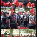 Dandim 1409/Gowa Turut Hadir dan Ikuti Keseruan Elite Run Patonro HUT TNI ke-81