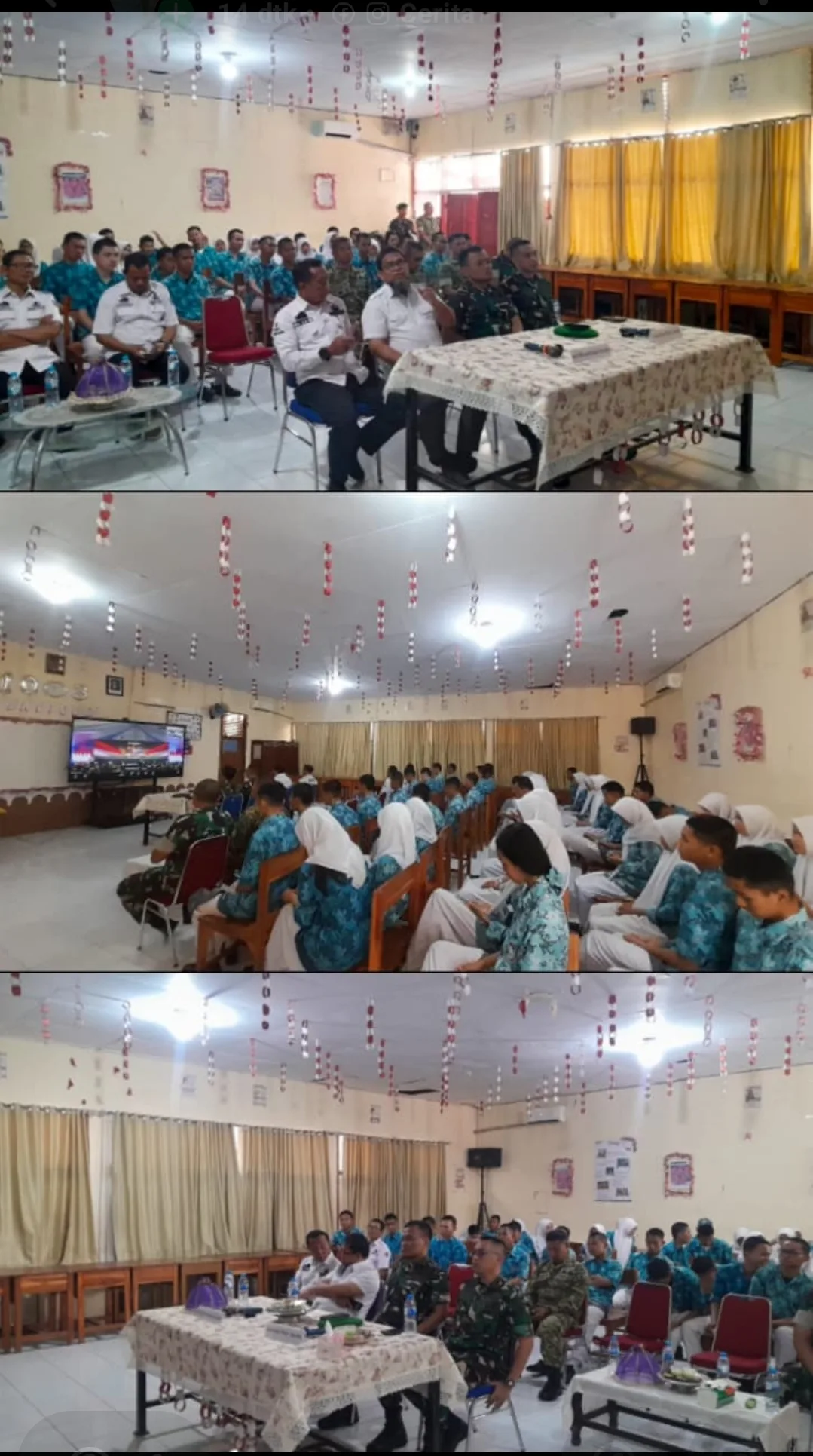 Dandim 1408/Makassar Hadiri Grand Launching Ekstrakurikuler Korps Kadet Republik Indonesia Secara Vidcon : Berita Sindikasi