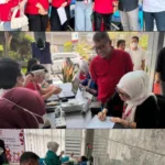 Ketua PMI Kecamatan Makassar Turut Serta Hadiri Donor Darah di HUT Vasaka Hotel Makassar
