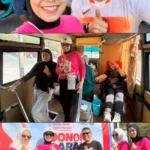 Ketua FPPI Kota Makassar Hj. Dwiana PA Aktif Dukung Penyelenggaraan Donor Darah Car Free Day