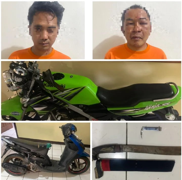 Pelaku Curanmor Berhasil Diamankan Polisi dan Warga di Malangbong