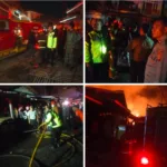 POLISI OLah TKP Pasar Andir Bayongbong Ludes Dilalap Api – 26 Kios Hangus, Kerugian Ratusan Juta!
