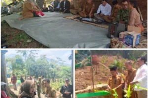 Kadistan Garut Resmikan Jalan Usaha Tani di KP. Muncang Agung Desa Malangbong