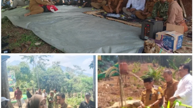 Kadistan Garut Resmikan Jalan Usaha Tani di KP. Muncang Agung Desa Malangbong