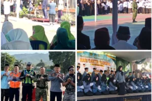 Santri Menguatkan Negeri, Menuju Indonesia Emas: Malangbong Gelar Upacara Hari Santri Nasional 2026