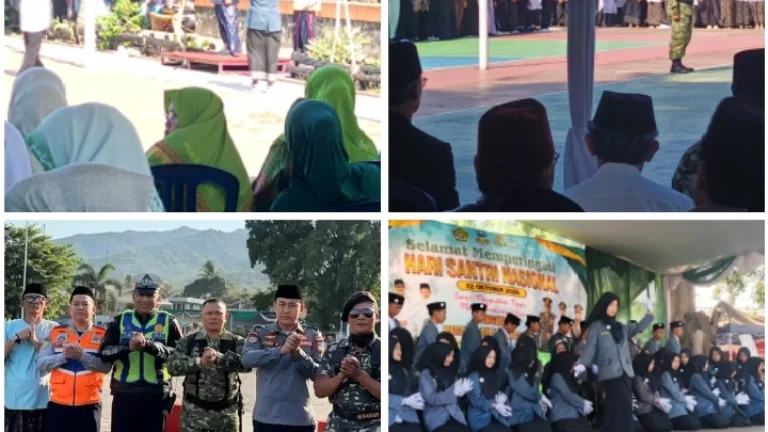 Santri Menguatkan Negeri, Menuju Indonesia Emas: Malangbong Gelar Upacara Hari Santri Nasional 2026