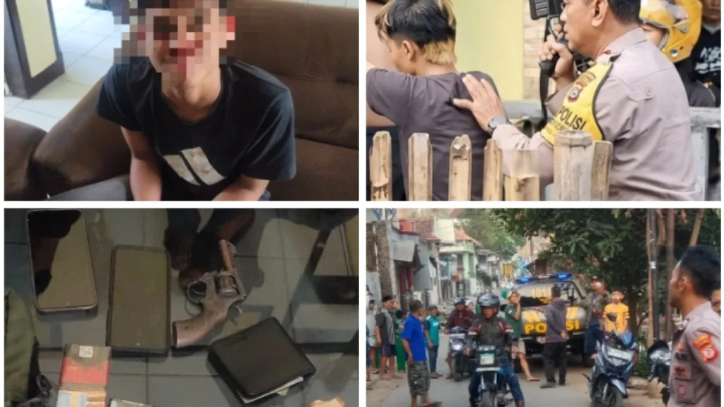 NEKAT! Todong Bocah Sekolah Pakai Pistol Mainan, Pelaku Curas di Leuwigoong Tak Berkutik Diamankan Polisi