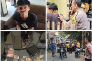 NEKAT! Todong Bocah Sekolah Pakai Pistol Mainan, Pelaku Curas di Leuwigoong Tak Berkutik Diamankan Polisi