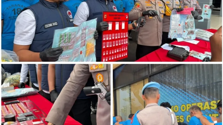 Tak Main-Main! Polres Garut Ringkus 22 Kasus Narkotika, Amankan Barang Bukti Senilai Rp 1 Miliar