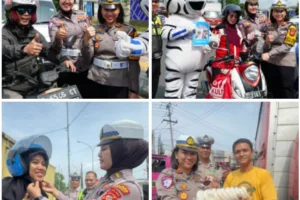 Keren! Tertib Berlalu Lintas Malah Dapat Hadiah! Polres Garut Bagikan Helm & Snack di Operasi Patuh Lodaya