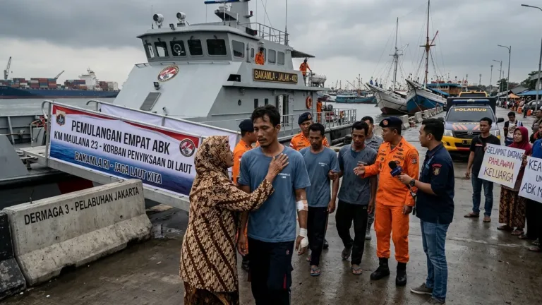 4 ABK KM Maulana 23 Dipulangkan, Polisi Usut TPPO