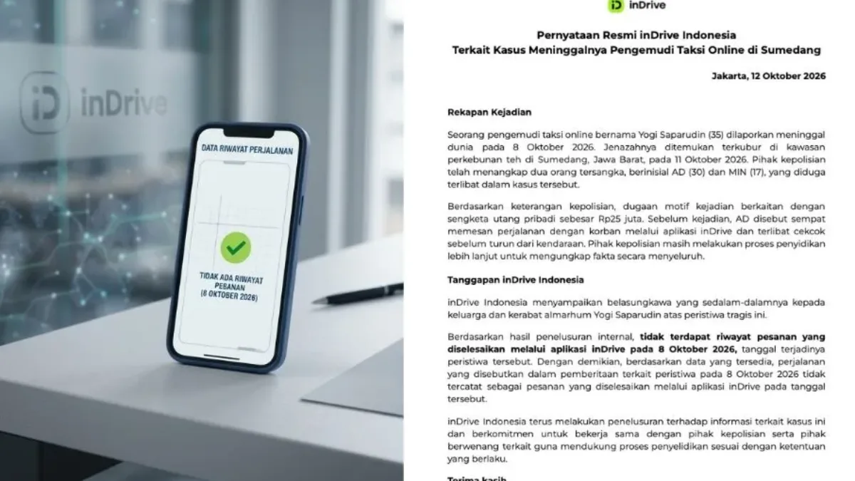 Klarifikasi Indrive