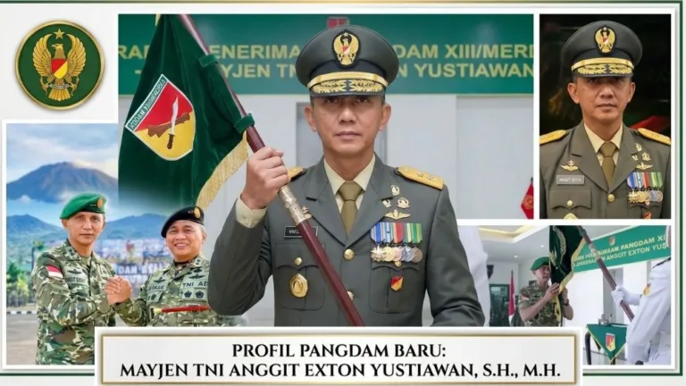 Profil Mayjen TNI Anggit Exton Yustiawan, Pangdam XIII/Merdeka