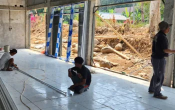 Progress 81,28%, Pembangunan KDKMP Bissoloro Gowa Kian Mendekati Target