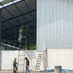Pembangunan KDKMP Desa Julukanaya Gowa Masuki Tahap Pemasangan Rangka dan Saluran