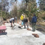 Percepat Infrastruktur Desa, Kodim 1409/Gowa Bersama Masyarakat Lanjutkan Pembangunan Jembatan Garuda