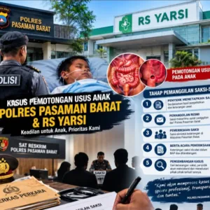 Kasus Pemotongan Usus Anak Di RS Yarsi Terus Bergulir Di Polres Pasaman Barat