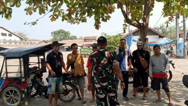 Langkah Nyata Jaga Kamtibmas dan Lingkungan, Babinsa Sertu Ris Gelar Komsos Bersama Warga Binaan