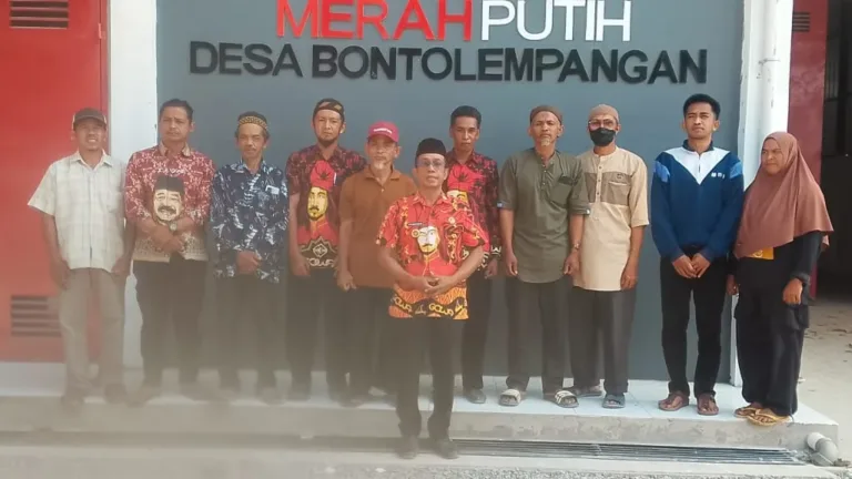 Kepala Desa Bontolempangan dan Masyarakat Sampaikan Terima Kasih atas Pembangunan Koperasi Merah Putih