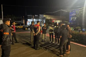 Patroli Dini Hari, Sat Samapta Polres Garut Jaring 9 Pemuda