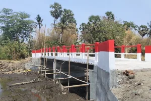 Tinggal Finishing, Dandim 1409/Gowa Harapkan Jembatan Garuda Tahap VI Segera Diresmikan