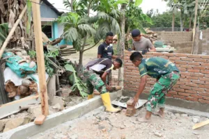 Menuju Hunian Aman dan Sehat, Program Bedah Rumah di Bontonompo Terus Bergulir