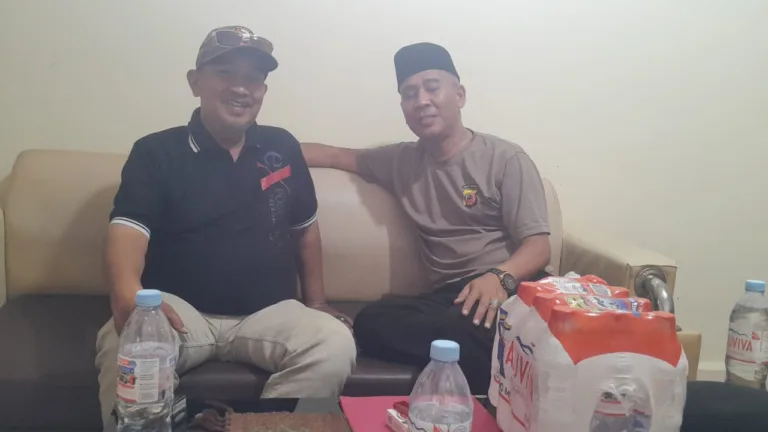 Kunjungan Silaturahmi Ketua GBNN ke Kapolsek Malangbong yang Baru.