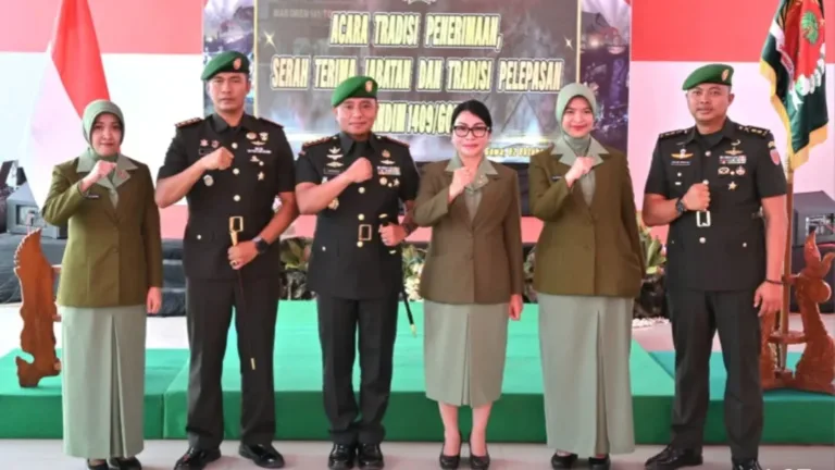 Serah Terima Jabatan Dan Pelepasan DANDIM 1409/GOWA, Dilantik Dan Dipimpin Oleh DANREM 141/TODDOPULI