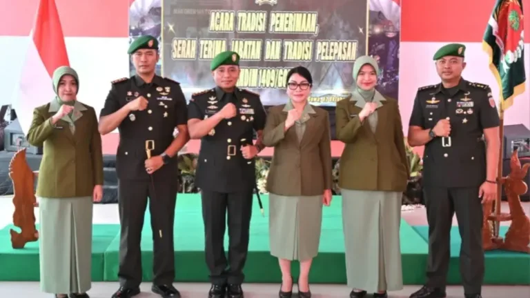 Tongkat Komando Dandim 1409/Gowa Resmi Berganti, Danrem 141/Tp Pimpin Langsung Sertijab