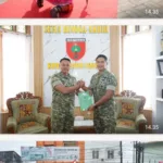 Penyambutan Dandim 1409/Gowa Baru dan Pelepasan Dandim Lama, Simbol Regenerasi Kepemimpinan TNI AD