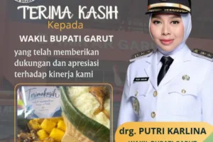 Wabup Garut Hj. drg. L. Putri Karlina Berikan Penghargaan kepada Petugas Damkarmat, Apresiasi Pengabdian Siang Malam di TPA Pasirbajing