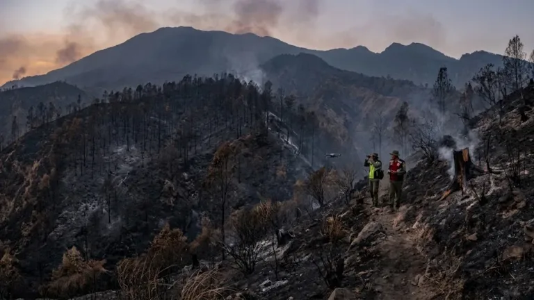 Jalur Senaru Gunung Rinjani Dibuka Lagi Mulai 3 Oktober