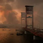Kabut Asap Karhutla, Udara Palembang Masih Berbahaya
