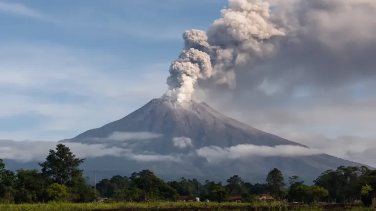 Gunung Semeru Erupsi, Kolom Abu Capai 800 Meter