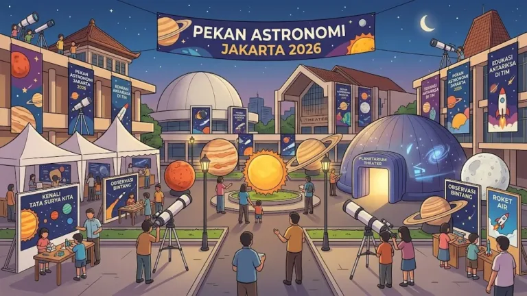 Pekan Astronomi Jakarta 2026 Digelar Gratis di Taman Ismail Marzuki