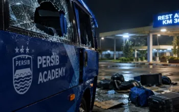 Penyerangan Bus EPA U-18 Persib di Batang, Polisi Tangkap Pelaku