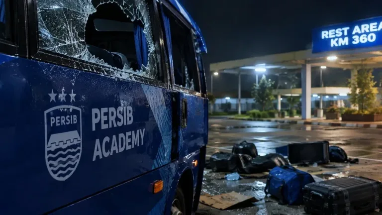 Penyerangan Bus EPA U-18 Persib di Batang, Polisi Tangkap Pelaku