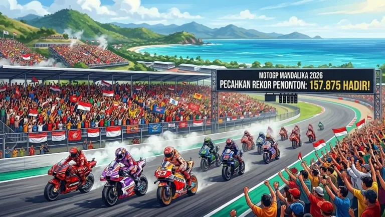 MotoGP Mandalika 2026 Pecahkan Rekor, 157.875 Penonton Hadir