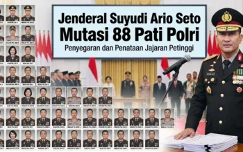 Suyudi Ario Seto Rombak Polri, 88 Perwira Dimutasi