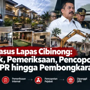 Kasus Lapas Cibinong: Sidak, Pemeriksaan, Pencopotan, DPR hingga Pembongkaran