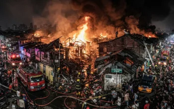 Kebakaran Kramat Pulo Hanguskan 83 Rumah (Ilustrasi)
