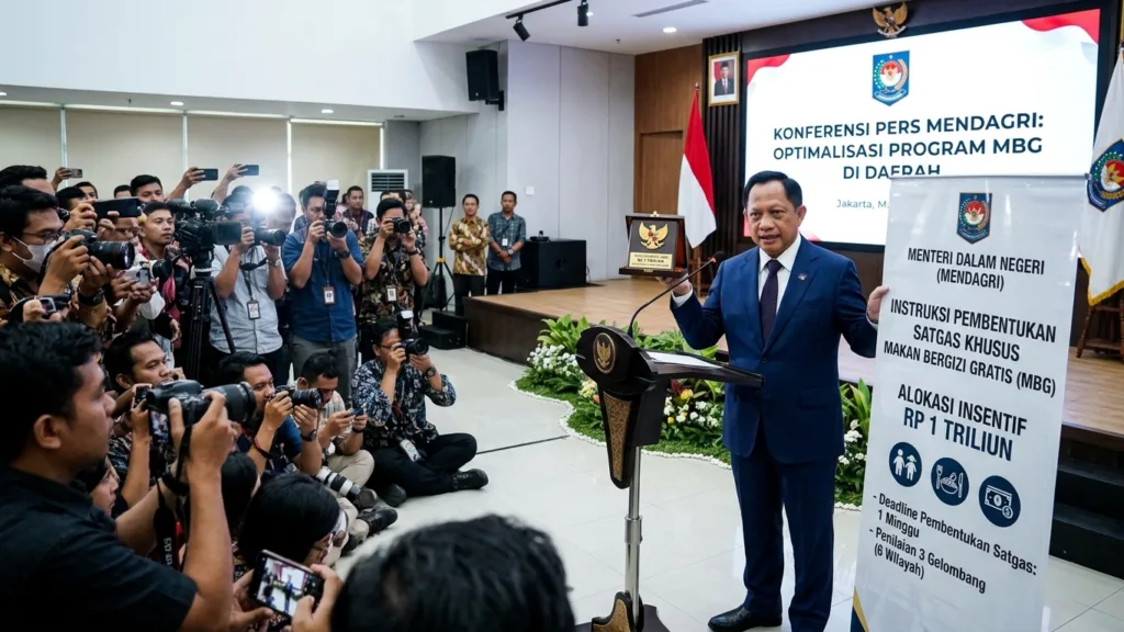 Mendagri Siapkan Insentif Rp1 Triliun untuk Daerah MBG